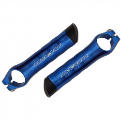 Acor ABZ21203 kormányvég alu 80 mm 3D cnc esztergált kék Kerékpár tartozékok Acor
