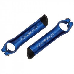 Acor ABZ21203 kormányvég alu 80 mm 3D cnc esztergált kék Kerékpár tartozékok Acor