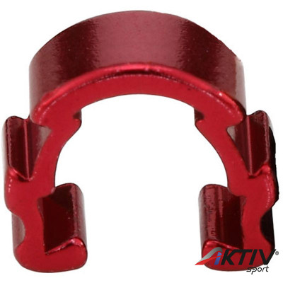 Acor ACB21401 hidraulikus cső rögzítő alu piros  5 db