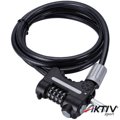 Acor ACL21205 számkódos kerékpárzár 150 cm