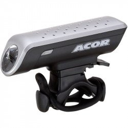 Acor ALT21103 3 funkciós led első lámpa ezüst-fekete Kerékpár tartozékok Acor