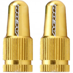 Acor AOS21203 alumínium szelepsapka arany Kerékpár tartozékok Acor