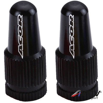 Acor AOS21203 alumínium szelepsapka fekete