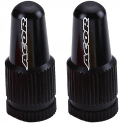 Acor AOS21203 alumínium szelepsapka fekete Kerékpár tartozékok Acor