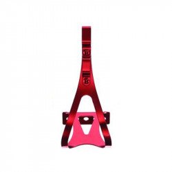 Acor APC21201 acél klipszkosár piros Kerékpár tartozékok Acor