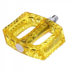 Acor APD21204 policarbonát pedál sárga átlátszó Kerékpár tartozékok Acor