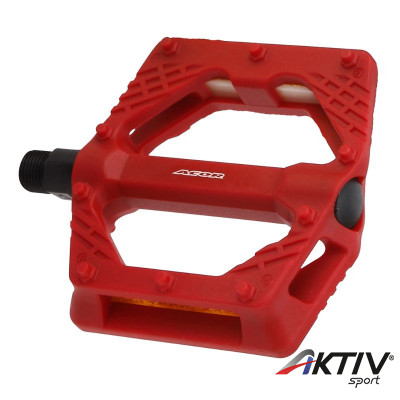 Acor APD21407 pedál pp BMX crmo tengely piros