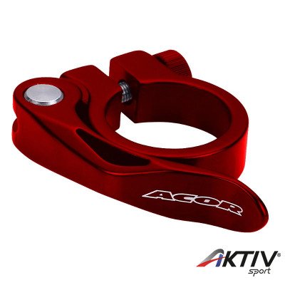 Acor AQR21209 nyeregbilincs 34,9 mm piros