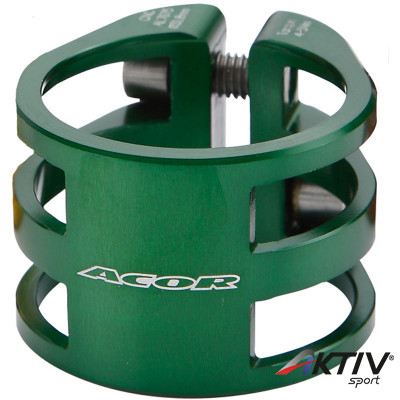 Acor AQR21303 duplacsavaros nyeregbilincs 31,8 mm zöld