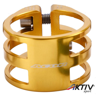 Acor AQR21303 duplacsavaros nyeregbilincs 34,9 mm arany