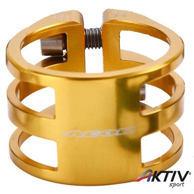 Acor AQR21303 duplacsavaros nyeregbilincs 34,9 mm arany