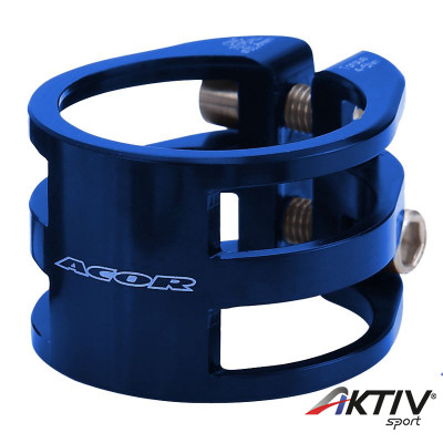 Acor AQR21303 duplacsavaros nyeregbilincs 34,9 mm kék