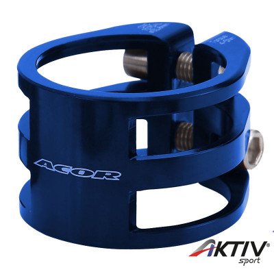 Acor AQR21303 duplacsavaros nyeregbilincs 34,9 mm kék