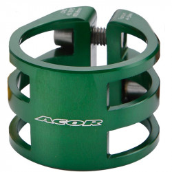 Acor AQR21303 duplacsavaros nyeregbilincs 34,9 mm zöld Kerékpár tartozékok Acor