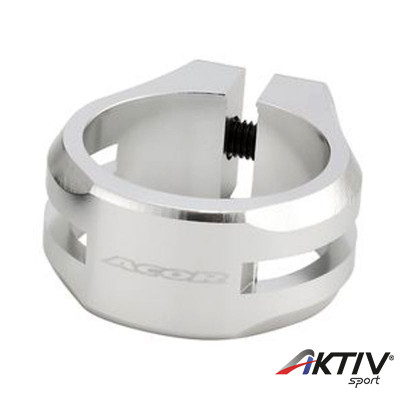 Acor AQR21404 nyeregcsőbilincs carbon vázhoz 31,8/ezüst