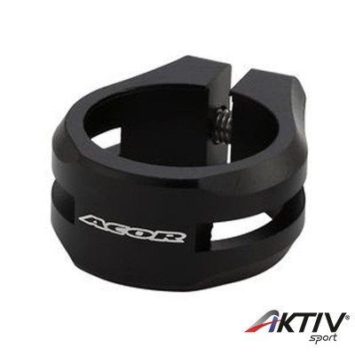 Acor AQR21404 nyeregcsőbilincs carbon vázhoz 31,8/fekete
