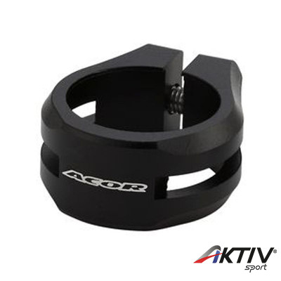 Acor AQR21404 nyeregcsőbilincs carbon vázhoz 34,9/fekete