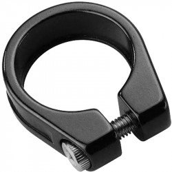 Acor AQR2305 verseny nyeregcsőbilincs fekete 31,8 mm csavarral Kerékpár tartozékok Acor