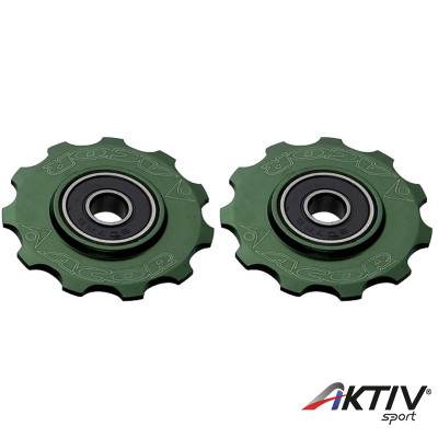 Acor ARO601 csapágyas váltógörgő zöld