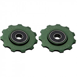 Acor ARO601 csapágyas váltógörgő zöld Kerékpár tartozékok Acor