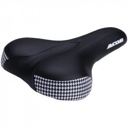 Acor ASD21202 nyereg city fekete oldalt minta Sportszer Acor