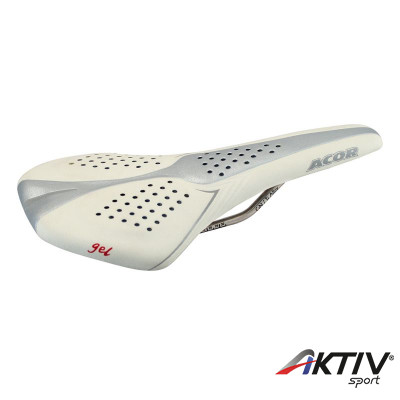 Acor ASD2901 nyereg géles titán sínnel fekete