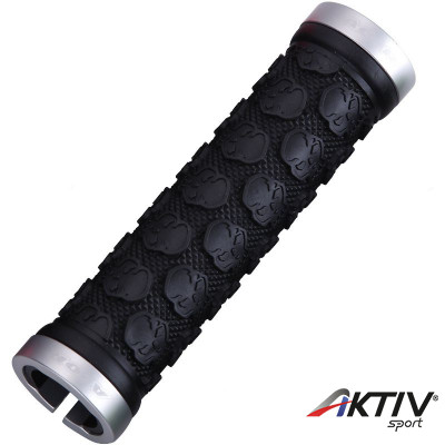 Acor ASG21201 kormánymarkolat 128 mm koponyás fekete/kék