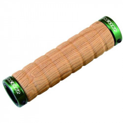 Acor ASG2901 kormánymarkolat eva 129 mm csavarral fa/zöld Kerékpár tartozékok Acor