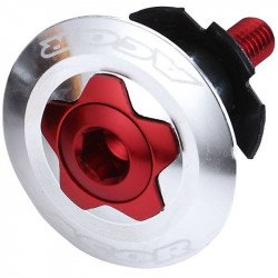 Acor ASM21203 csillaganya és kupak ezüst-piros Kerékpár tartozékok Acor