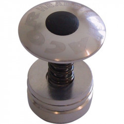 Acor ASM701 ahead dugó 25,4 mm rugós ezüst Kerékpár tartozékok Acor