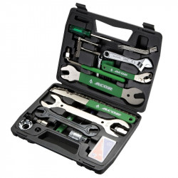 Acor ATL2001 szerszámosdoboz 19 db Kerékpár szerszám, kenőanyag Acor