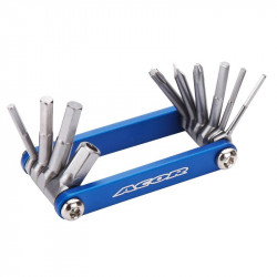 Acor ATL21301 zsebszerszám 10 funkciós kék Kerékpár szerszám, kenőanyag Acor