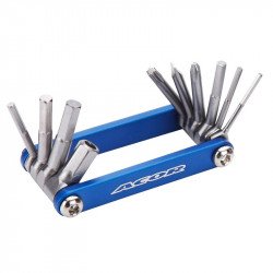 Acor ATL21301 zsebszerszám 10 funkciós kék Kerékpár szerszám, kenőanyag Acor