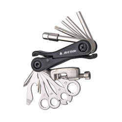 Acor ATL2304 marokszerszám 19 db-os 2 részes Kerékpár szerszám, kenőanyag Acor