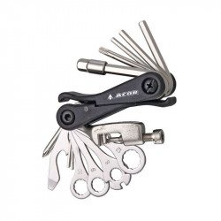 Acor ATL2304 marokszerszám 19 db-os 2 részes Kerékpár szerszám, kenőanyag Acor