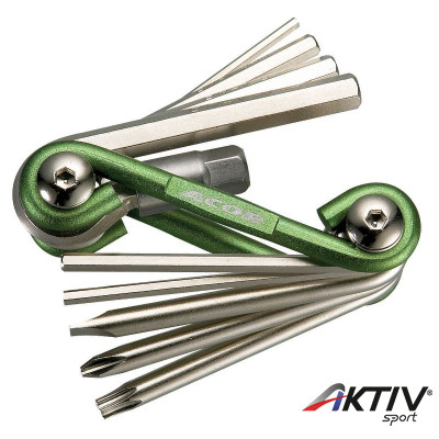 Acor ATL2708 nyitható 10 részes marokszerszám