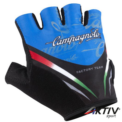 Kerékpáros kesztyű Campagnolo C420 Factory kék