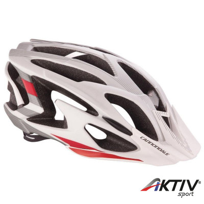 Cannondale sisak Ryker fehér-piros 04