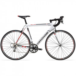 Cannondale Caad8 6 Tiagra 2015 54 cm fehér Országúti kerékpár Cannondale
