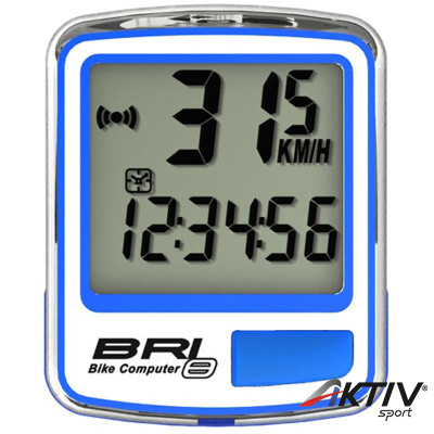 Echowell km óra vezetékes BRI-8 fehér-kék