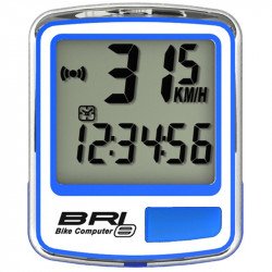 Echowell km óra vezetékes BRI-8 fehér-kék Kerékpár tartozékok Echowell