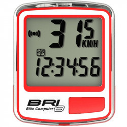 Echowell km óra vezetékes BRI-8 fehér-piros Kerékpár tartozékok Echowell