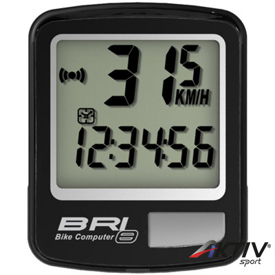 Echowell km óra vezetékes BRI-8 fekete