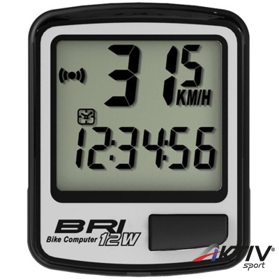 Echowell km óra vezeték nélküli BRI-12w szürke