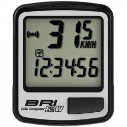 Echowell km óra vezeték nélküli BRI-12w szürke Kerékpár tartozékok Echowell