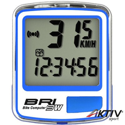 Echowell km óra vezeték nélküli BRI-9w fehér-kék