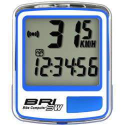 Echowell km óra vezeték nélküli BRI-9w fehér-kék Kerékpár tartozékok Echowell