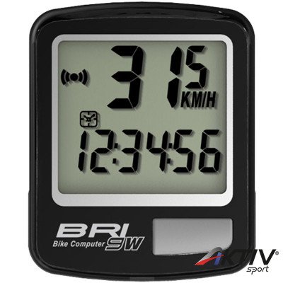 Echowell km óra vezeték nélküli BRI-9w fekete