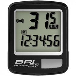 Echowell km óra vezeték nélküli BRI-9w fekete Kerékpár tartozékok Echowell