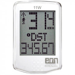 Echowell km óra vezeték nélküli EON 11w fehér Kerékpár tartozékok Echowell